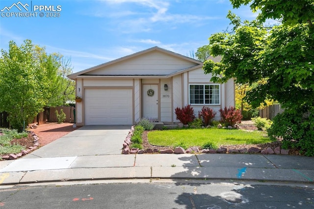3870 Chinawood Ct, Colorado Springs, CO 80918 - ranch-style home featuring driveway and an attached garage