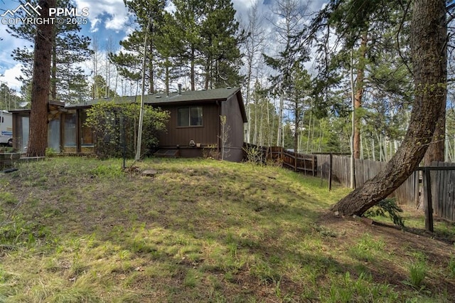 1015 Lafayette Ave, Woodland Park, CO 80863 - view of yard