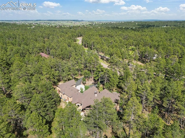 11720 Smokey Hill Grv, Colorado Springs, CO 80908 - bird's eye view of a forest