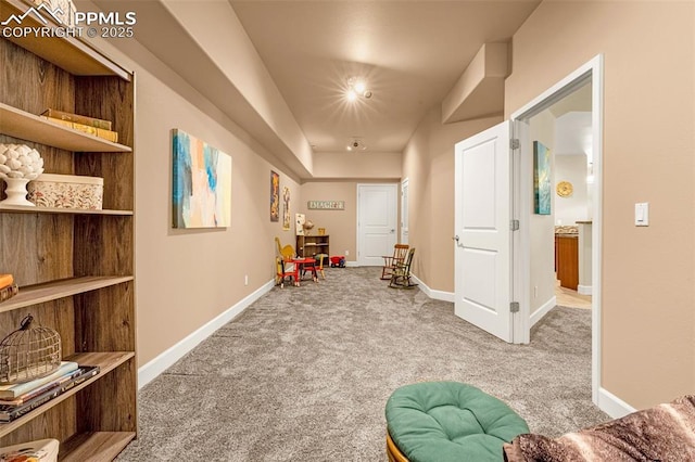 4775 Neeper Valley Rd, Manitou Springs, CO 80829 - playroom featuring carpet flooring and baseboards