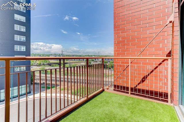 3100 Huron St Unit 4N, Denver, CO 80202 - view of balcony