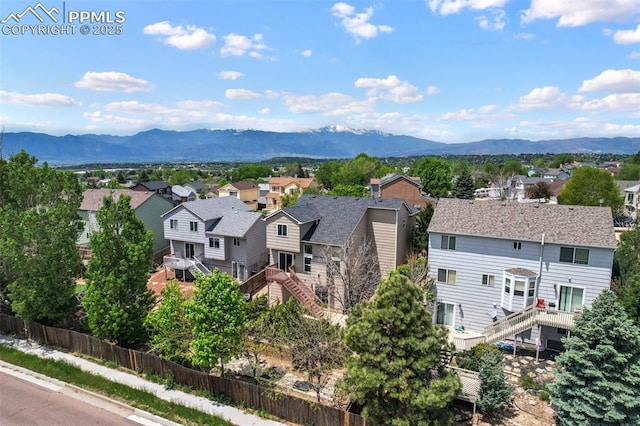 2280 Lisa Dr, Colorado Springs, CO 80915 - view of mountain background featuring nearby suburban area