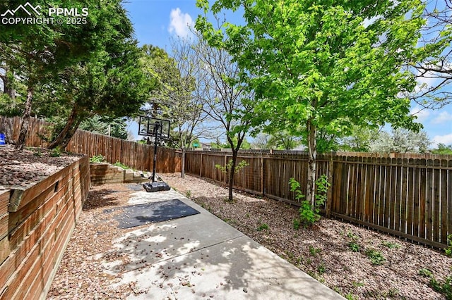 2280 Lisa Dr, Colorado Springs, CO 80915 - fenced backyard with a patio