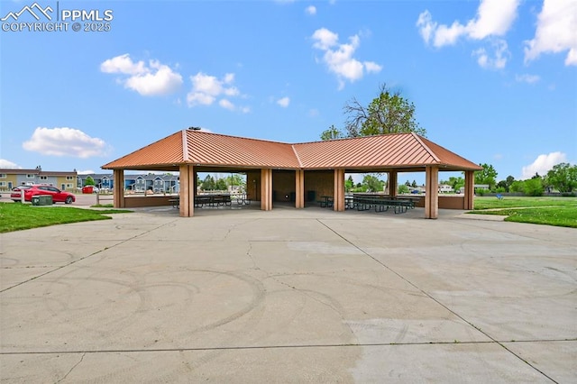 2280 Lisa Dr, Colorado Springs, CO 80915 - surrounding community featuring a gazebo, a carport, and concrete driveway