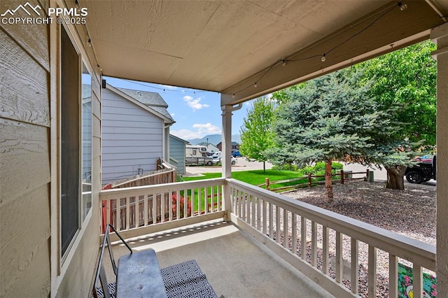 2280 Lisa Dr, Colorado Springs, CO 80915 - porch with a residential view