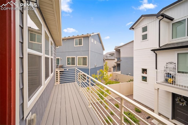 5840 Thurless Ln, Colorado Springs, CO 80927 - view of wooden terrace