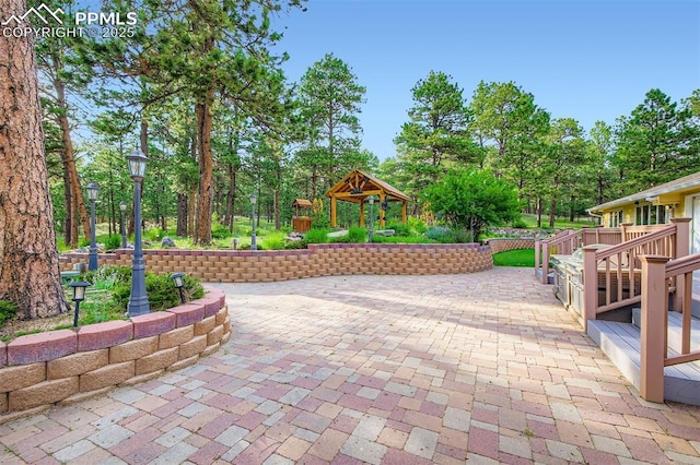 14820 Spiritwood Loop, Elbert, CO 80106 - view of patio