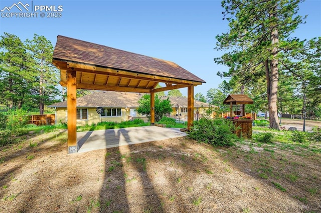 14820 Spiritwood Loop, Elbert, CO 80106 - view of yard with a patio
