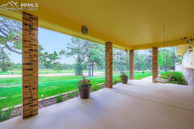 14820 Spiritwood Loop, Elbert, CO 80106 - view of patio / terrace