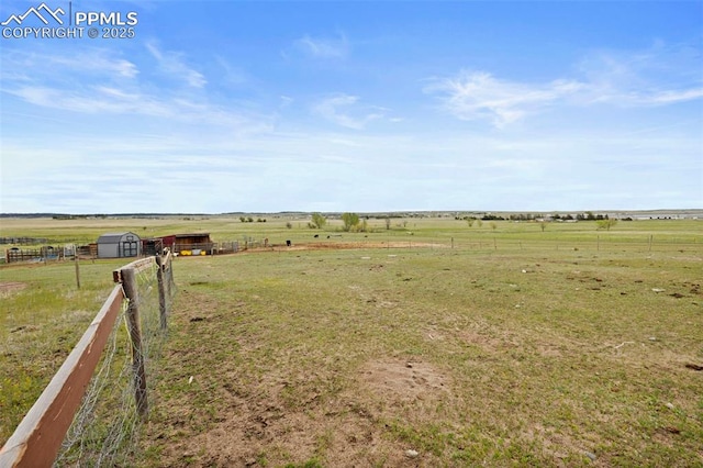 18420 1st St, Peyton, CO 80831 - view of yard with a view of countryside