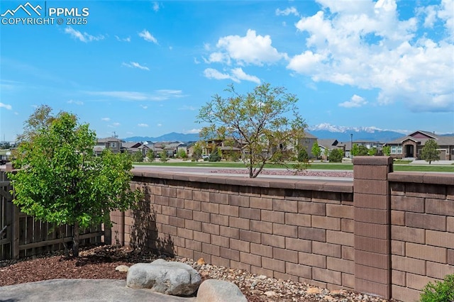 8795 Canary Cir, Colorado Springs, CO 80908 - view of yard with a residential view and a mountain view