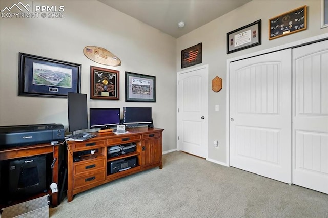 15506 Short Line Ct, Monument, CO 80132 - carpeted office space with baseboards