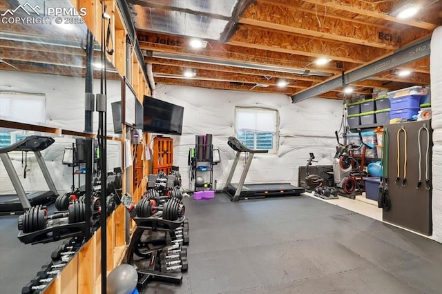 15506 Short Line Ct, Monument, CO 80132 - view of exercise room