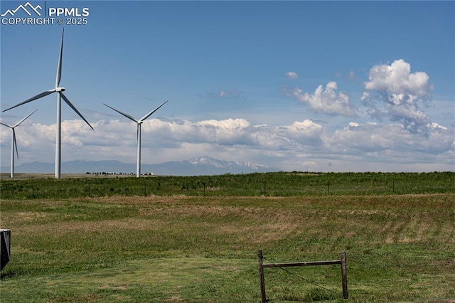 9940 N Calhan Hwy, Calhan, CO 80808 - view of yard with a rural view and a mountain view