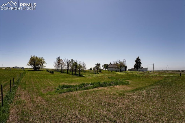 9940 N Calhan Hwy, Calhan, CO 80808 - view of yard featuring a view of rural / pastoral area