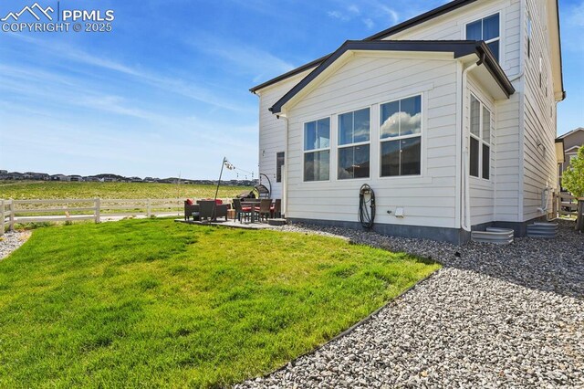 5446 Coltin Trl, Castle Rock, CO 80104 - view of side of property featuring a patio area