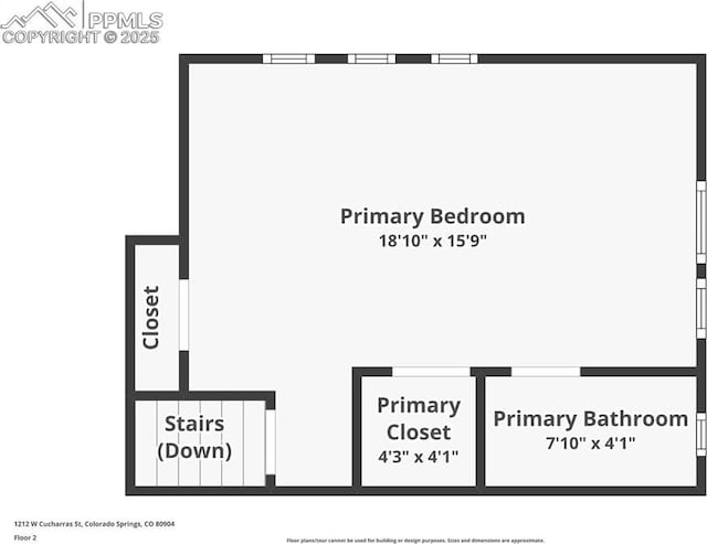 1212 W Cucharras St, Colorado Springs, CO 80904 - property floor plan