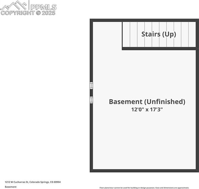 1212 W Cucharras St, Colorado Springs, CO 80904 - home floor plan