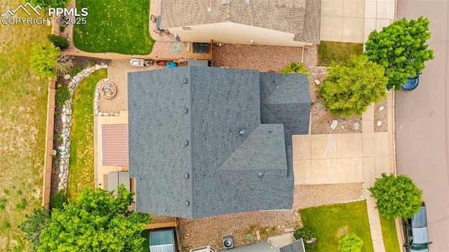 5481 Pioneer Mesa Dr, Colorado Springs, CO 80923 - aerial view of property and surrounding area