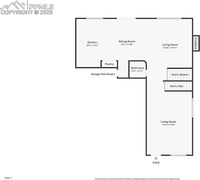 5481 Pioneer Mesa Dr, Colorado Springs, CO 80923 - view of floor plan / room layout