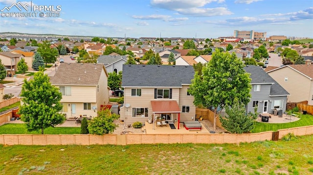 5481 Pioneer Mesa Dr, Colorado Springs, CO 80923 - aerial perspective of suburban area
