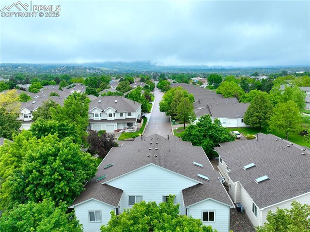 1020 Samuel Pt, Colorado Springs, CO 80906 - aerial perspective of suburban area