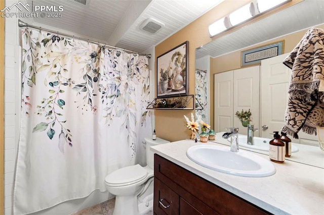 6150 Fall River Dr, Colorado Springs, CO 80918 - full bath with toilet and vanity