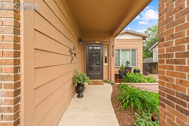 6150 Fall River Dr, Colorado Springs, CO 80918 - view of exterior entry
