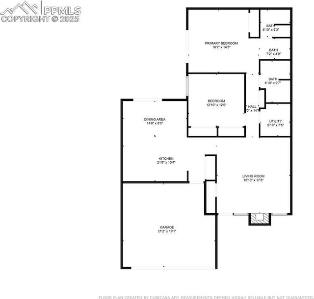 610 E San Gabriel Pl, Colorado Springs, CO 80906 - property floor plan