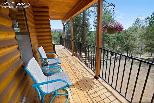 409 Pike View Dr, Divide, CO 80814 - view of balcony