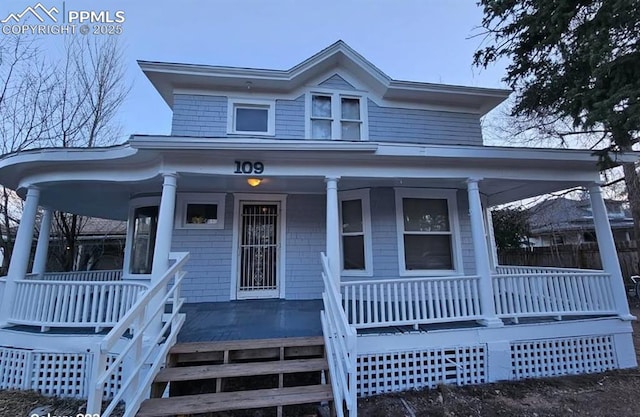 109 Cheyenne Blvd, Colorado Springs, CO 80905 - view of front of house with covered porch