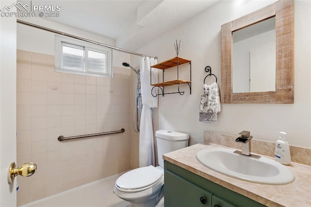 4534 Bella Dr, Colorado Springs, CO 80918 - bathroom with vanity and toilet