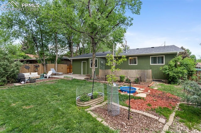 4534 Bella Dr, Colorado Springs, CO 80918 - rear view of house featuring a patio area and stucco siding