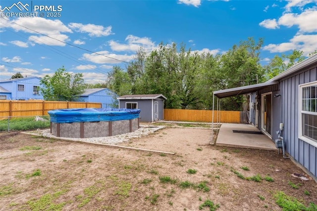 119 Arlen St, Colorado Springs, CO 80909 - fenced backyard featuring a patio