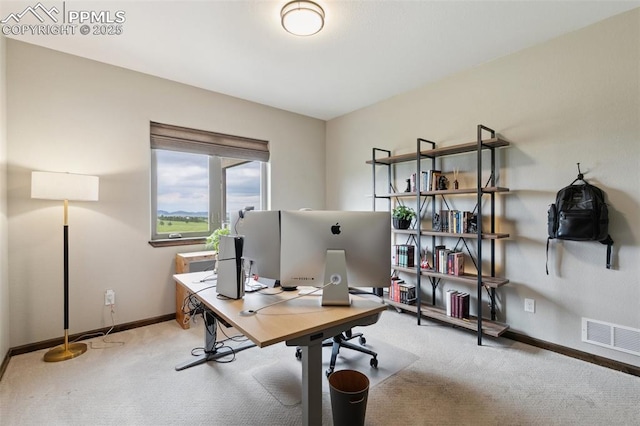 4808 Silver Nell Dr, Colorado Springs, CO 80908 - carpeted office space featuring baseboards