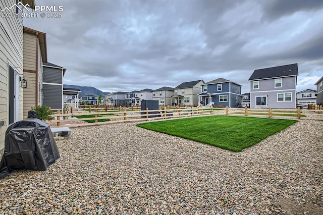 16135 Mountain Flax Dr, Monument, CO 80132 - view of yard with a residential view