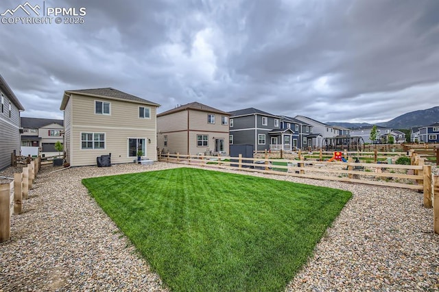 16135 Mountain Flax Dr, Monument, CO 80132 - back of house with a residential view