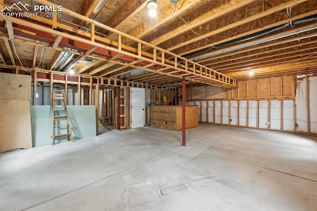 4530 Star Ridge Dr, Colorado Springs, CO 80916 - view of unfinished basement