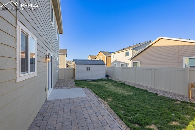 10881 Traders Pkwy, Fountain, CO 80817 - view of yard featuring a patio and a residential view