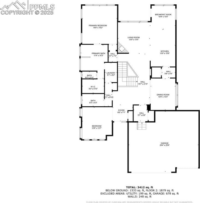 9661 Fresh Air Dr, Colorado Springs, CO 80924 - floor plan / room layout