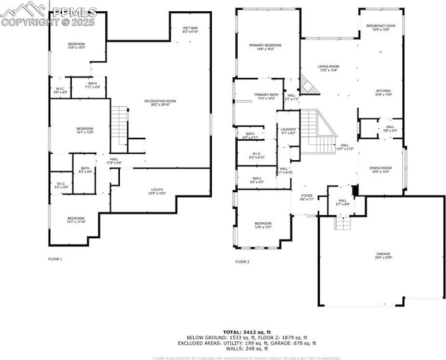 9661 Fresh Air Dr, Colorado Springs, CO 80924 - home floor plan