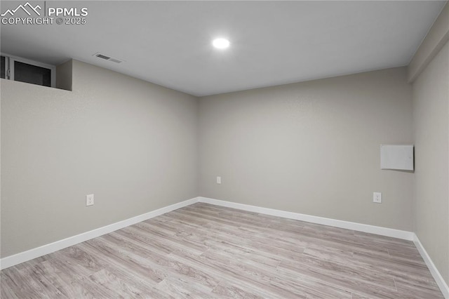 1205 Catalpa St, Pueblo, CO 81001 - spare room with light wood-style floors and baseboards