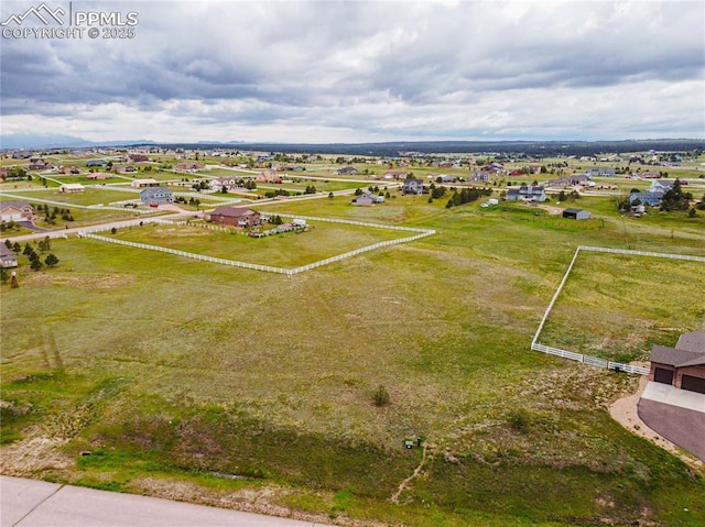 13650 Irish Hunter Trl, Elbert, CO 80106 - aerial view of property's location with property boundaries highlighted