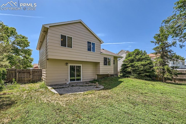 869 Marshall Dr, Fountain, CO 80817 - view of rear view of property