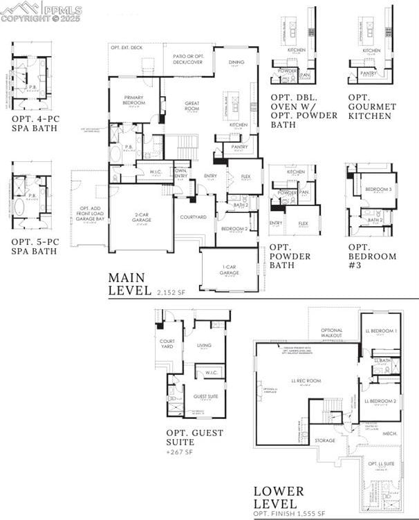 16277 Gammon Ct, Monument, CO 80132 - home floor plan