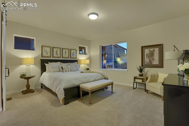 16277 Gammon Ct, Monument, CO 80132 - carpeted bedroom featuring baseboards