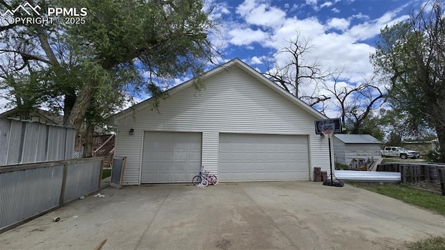 414 7th St, Hugo, CO 80821 - view of detached garage
