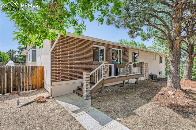 3660 E Wade Ln, Colorado Springs, CO 80917 - ranch-style home featuring brick siding