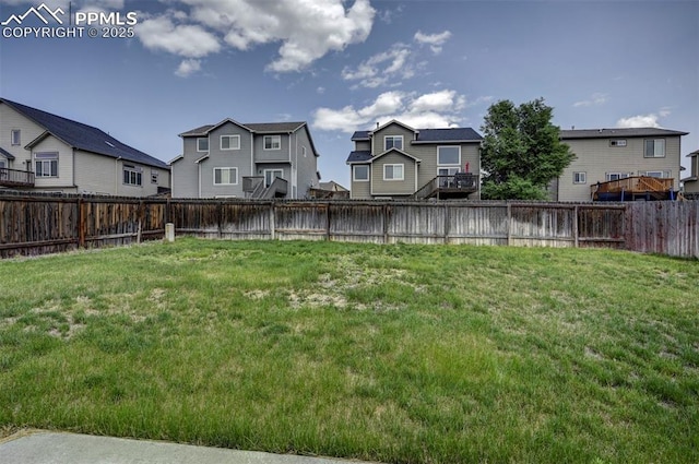 4959 Gami Way, Colorado Springs, CO 80911 - view of yard with a residential view