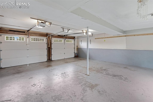 4623 Ranch Cir, Colorado Springs, CO 80918 - garage featuring a garage door opener